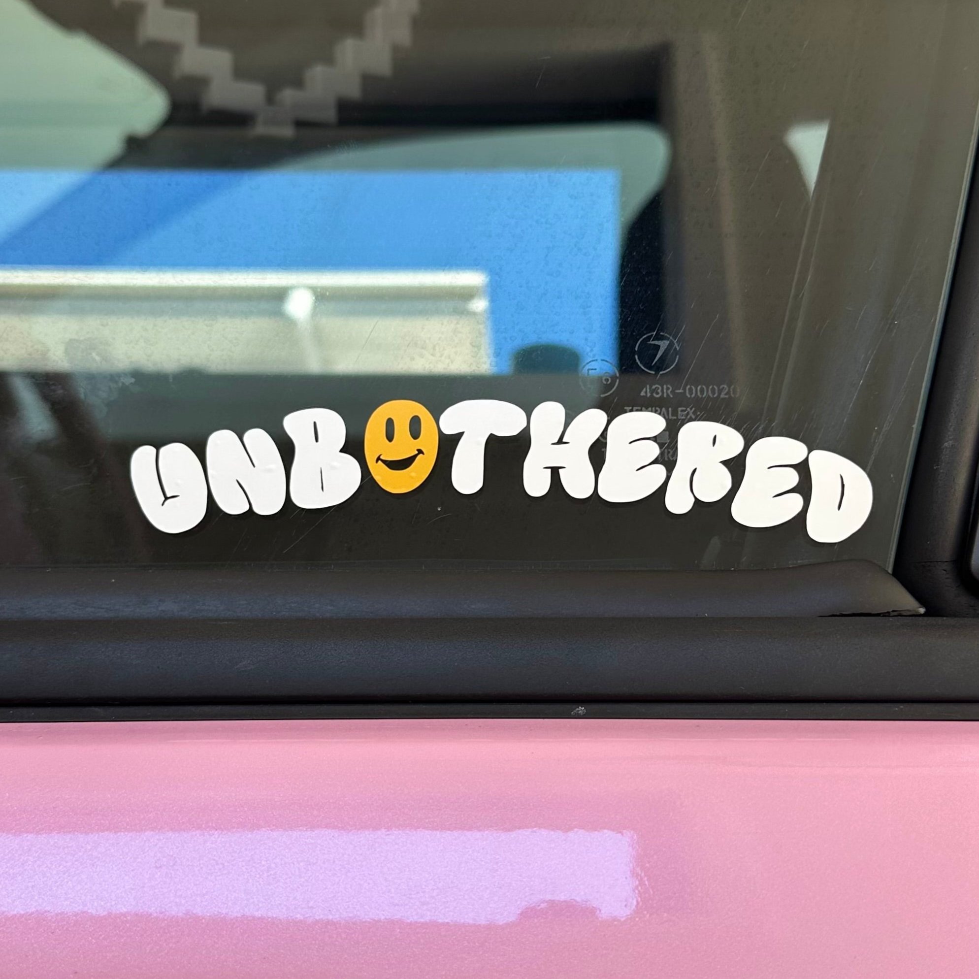 Unbothered Sticker